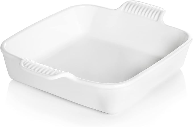 Sweejar Ceramic Baking Dish, 9 x 9 Cake Baking Pan by Sweejarco1949