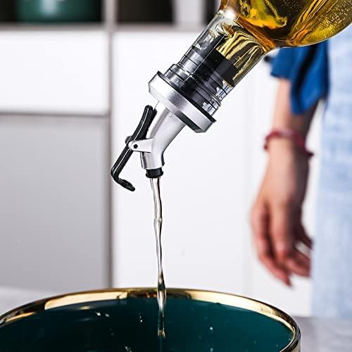 10 Pack Oil Spouts, Olive Oil Vinegar Bottle Stopper Dispenser - Image 3