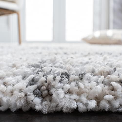 SAFAVIEH Fontana Shag Collection Area Rug - 5'3" x 7'6", Iv...