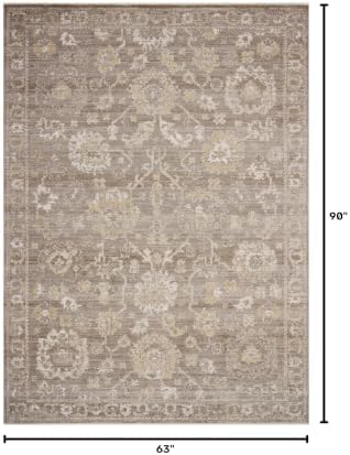 Loloi Magnolia Home Pace Taupe/Wheat 5'-3" x 7'-6" Area Rug