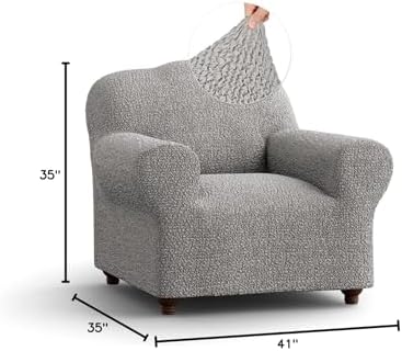 PAULATO BY GA.I.CO. Chair Cover - Armchair Cover - Armchair Slipcover - Cotto...