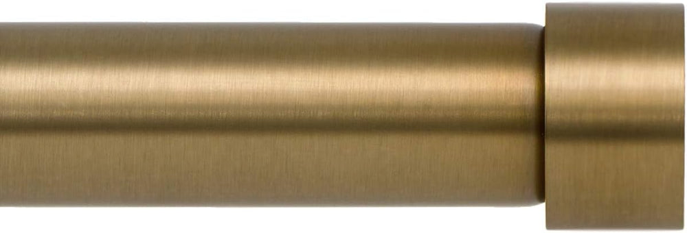 Ivilon Drapery Window Curtain Rod - End Cap Style Design 1 Inch Pole. 48 to 8...