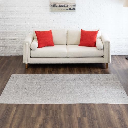 Mohawk Home Waterproof 4' x 6' Pet Friendly Non Slip Grip Rug Pad Spi...