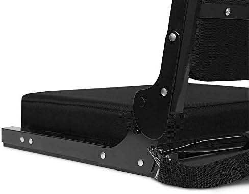 Stadium Seats for Bleachers, Bleacher Seats with Ultra Padded Comfy Foam Back...