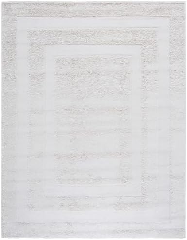 SAFAVIEH Florida Shag Rug 8'x10', Soft Plush Modern Cream SG454-1111