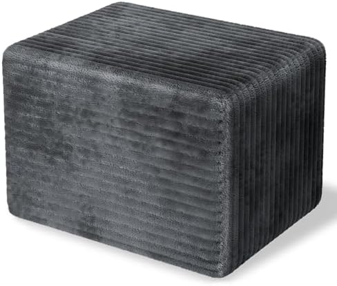 WLIVE 26'' Boneless Ottoman, Lightweight, Movable Foot Rest Stool for...