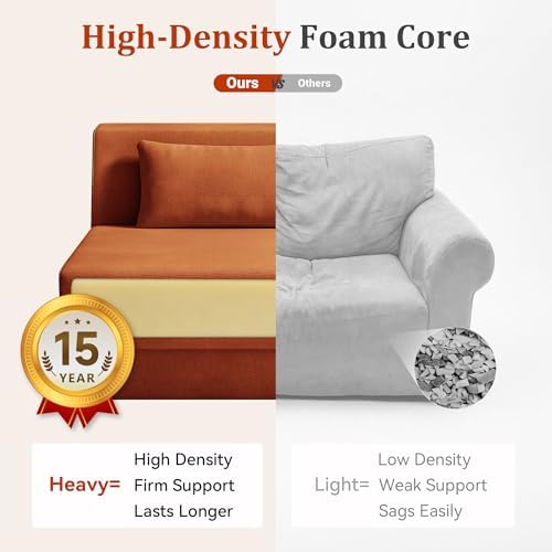 Fold Out Chair Bed, Folding Sofa Bed, 3 in 1 Convertible Sleeper Chair Bed fo...