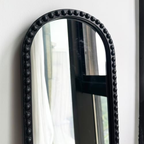 Long Narrow Decorative wall Mirror, Skinny Oval Mirror for Entryway Living Ro...