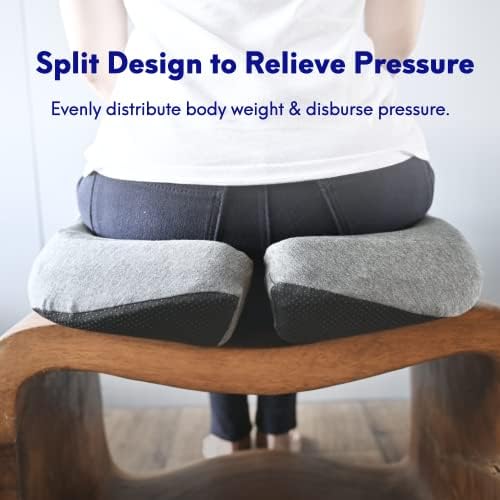 C CUSHION LAB Patented Pressure Relief Seat Cushion for Long Sitting Hours on...