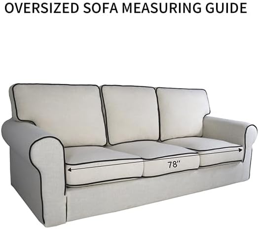 PureFit Reversible Quilted Sofa Cover, Water Resistant Slipcover Furniture - Image 6
