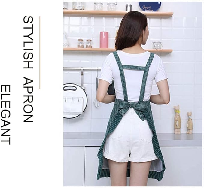 Cute Apron for Women with Pockets, Comfortable Kitchen Apron - Image 6
