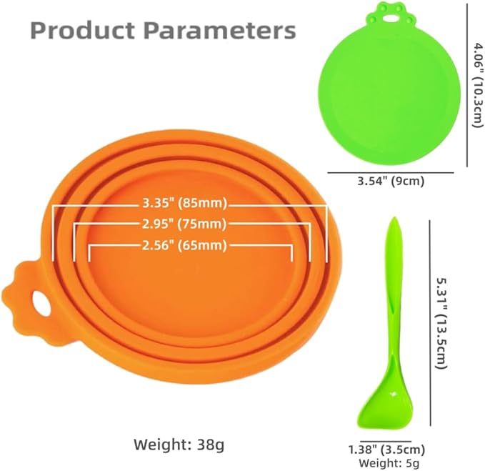 MoPawKT- Pet Food Can Covers, Silicone Can Lids - Image 2