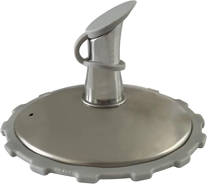 Jarware Stainless Steel Oil Cruet Lid, Regular Mouth Mason Jar Pour Spout Lid - Image 2
