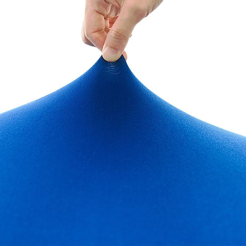 10pcs Pleated Skirt Spandex White Chair Cover Hotel Banquet Party Events Wedding Decoration Seat Protector Slip Covers
