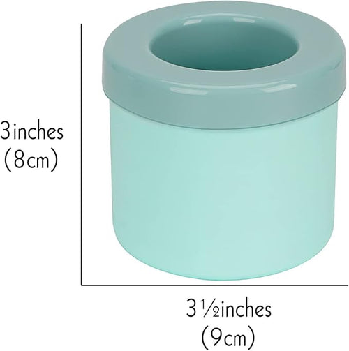 2 Pack Cylinder Ice Cube Mold Ice Trays, Silicone Ice Bucket, Portable Ice Cube - Image 2