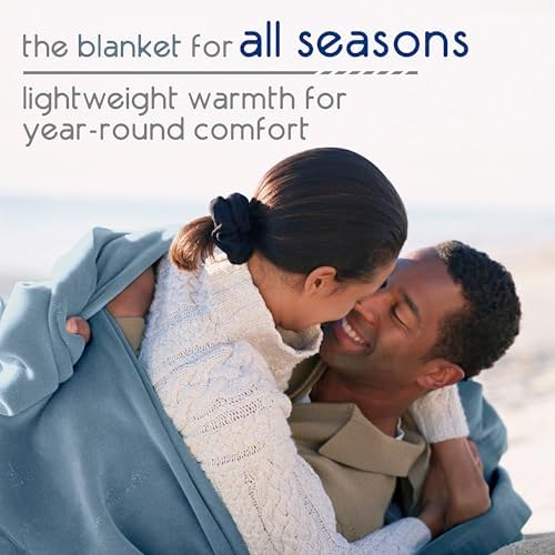Vellux Original Blanket, Queen Size, 90x90, Blue