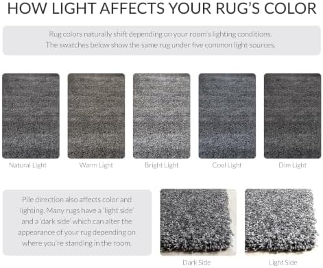 SAFAVIEH California Shag Collection Area Rug - 5'3" x 7'6",...