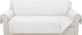 Reversible 4 Seater Sofa Cover 91 Inch Large Couch Cover Furniture by LuxshareHome