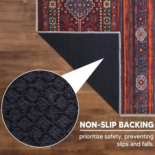 Keen Home Design 10x14 Rug - Machine Washable Area Rug with Non-Slip Backing,...
