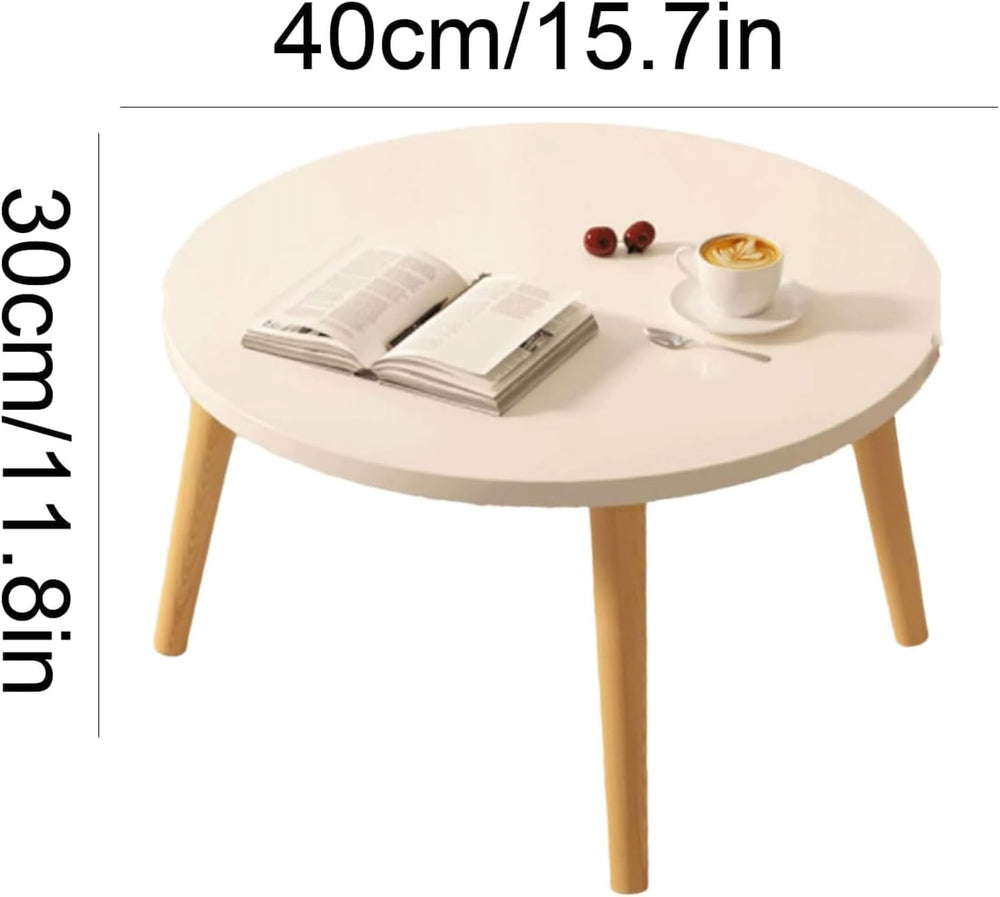 40 X 30cm Coffee Table Convenient Snack Side Table Small Round Side Table Eas...