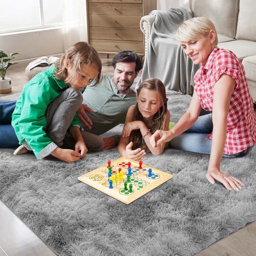 Shag Area Rugs for Bedroom Living Room,8X10 Ultra Soft Fluffy Area Rugs for D...