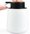 Bosilunlife Foam Soap Dispenser - 12Oz Matte White Ceramic Foaming Hand Soap by BosilunLife