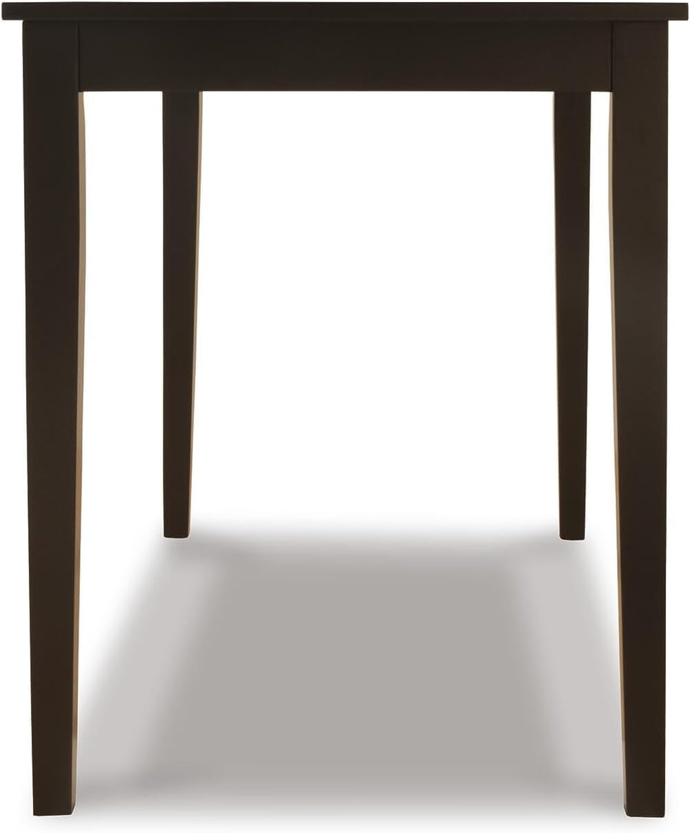 Signature Design by Ashley Kimonte Rectangular Dining Room Table, Black