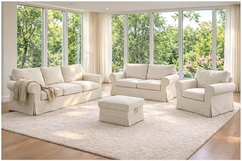 Durable UPPLAND Chair Cover Compatible with IKEA Uppland Armchair Slipcover