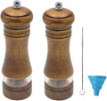 Classic Salt and Pepper Grinder Set, Refillable Salt and Pepper Mills, Manual by MASALACO