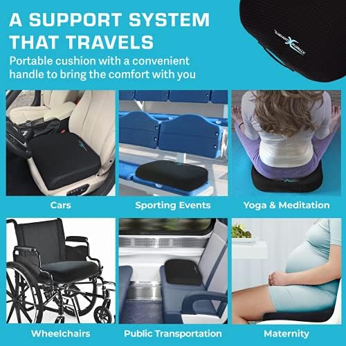 Xtreme Comforts Seat Cushions | Office Chair Cushions for Desk, Car, Wheelcha...