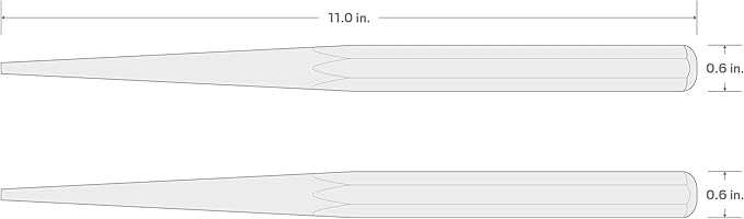 TEKTON 1/4 Inch Alignment Punch | 66177 | Made in USA - Image 7