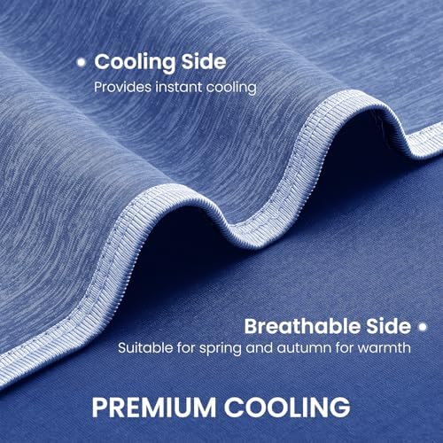Topcee Cooling Blanket King Size 90"x108" for Hot Sleepers Summer B...