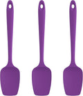U-Taste Silicone Spoon Spatula Set, 600ºF High Heat Resistant Food Grade by U-Taste
