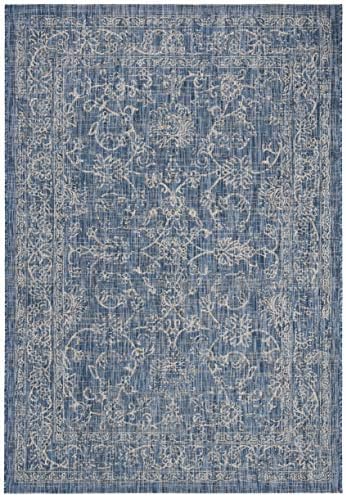 SAFAVIEH Washable Rug Outdoor Courtyard Collection - 6'7" x 9'6&...