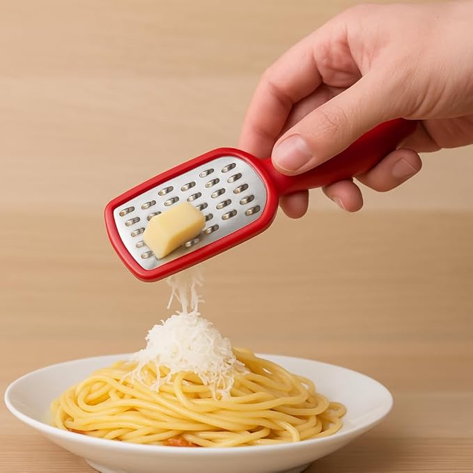 2 Pcs. Stainless Steel Mini Grater Cheese Garlic Nutmeg Chocolate 5" BPA Free - Image 3