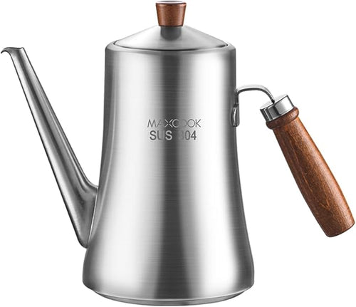 18/8 Stainless Steel Olive Oil Dispenser 1200ml/40.5oz Drip-Free Pouring Oil by MAXCOOK