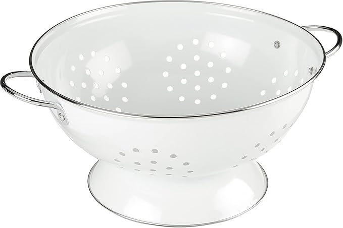 Calypso Basics by Reston Lloyd Powder Coated Enameled Colander, 3 Quart by RestonLloyd