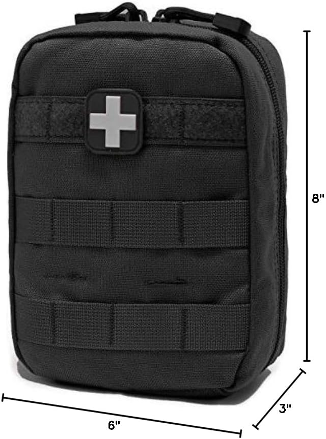 Carlebben EMT Pouch MOLLE Ifak Pouch Tactical MOLLE Medical First Aid Kit Uti...