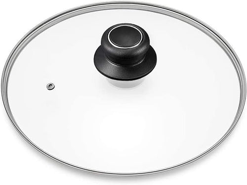 8 Inch Glass Lid for Frying Pan Lid, Fry Pan Lid, Skillet Lid, Pan Lid by CORYTAO