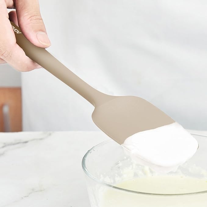 Silicone Spatula Set, High Heat Resistan Rubber Spoon Spatula, Non-Stick - Image 8
