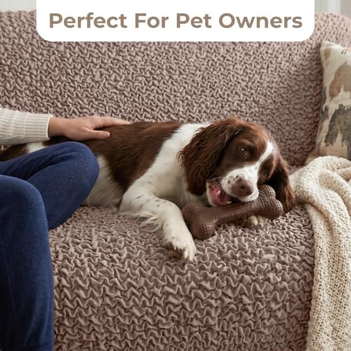 Premium Stretch Couch Covers for Sofa - Sofa Chair Cover Washable, Dogs &...