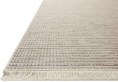 Loloi Amber Lewis Malibu Ivory/Dove 5'-1" x 7'-7" Area Rug