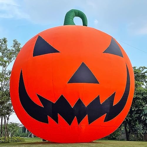 40FT Giant Premium Halloween Inflatable Pumpkin Decorations with Blower, Blow...