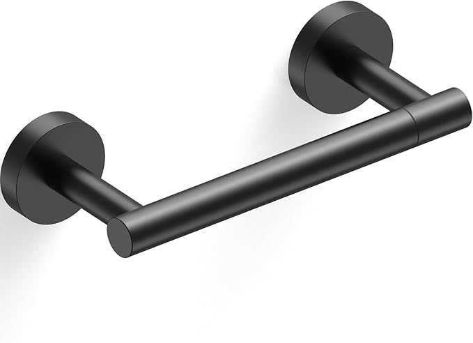 RARXTR Matte Black Toilet Paper Holder SUS304 Stainless Steel Double Post by ElevateYourSpaceChooseRARXTR