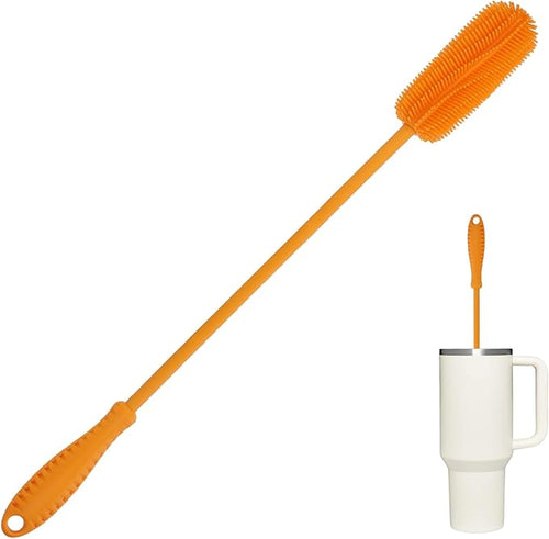 15.7" Silicone Bottle Brush, ddLUCK Water Bottle Cleaner Brush by ddLUCK