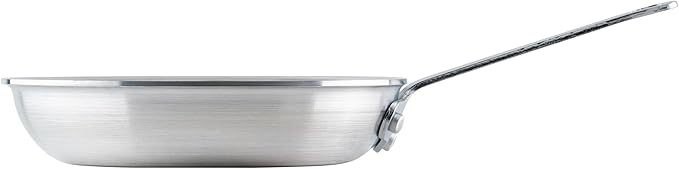 Winco Commercial-Grade Aluminium Fry Pan/Skillet, Mirror Finish - Image 3