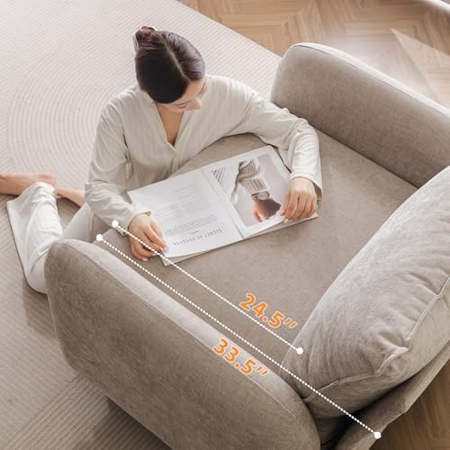 Rexulqo Oversized Accent Chair with All Seats Storage,Comfy Living Room Chair...