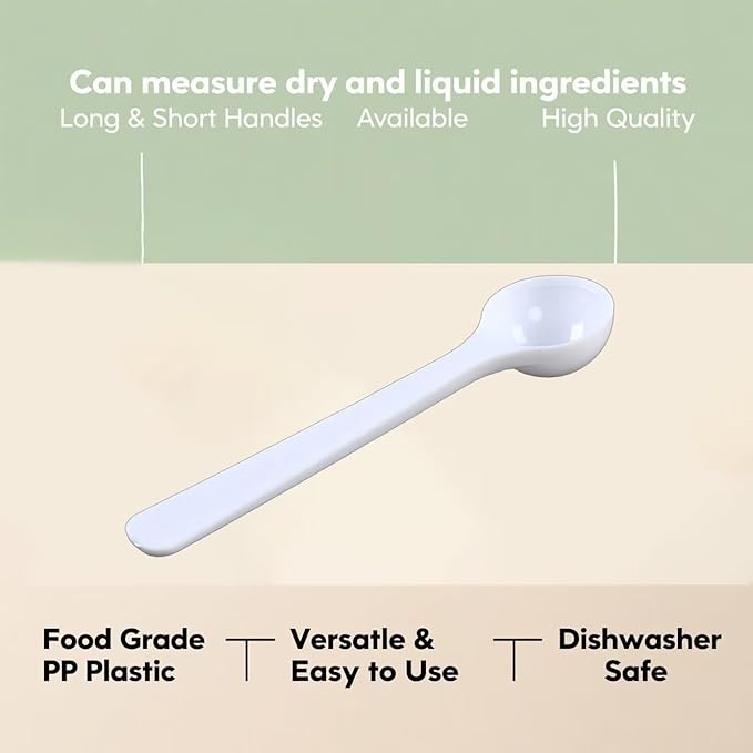 1g/2ml Measuring-Spoons Scoop for Creatine, Food Grade PP Material, Meets FDA - Image 6