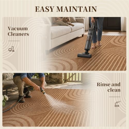 PADOOR-Outdoor Rug-Patio Rug 9x12 ft Polypropylene Indoor Outdoor Rugs Outdoo...