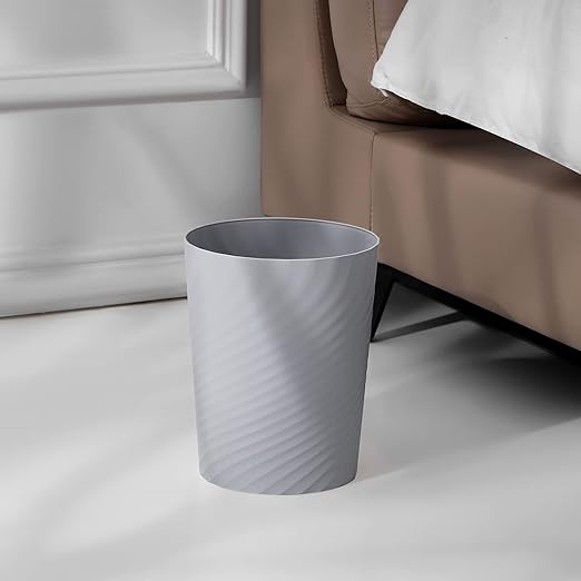 UUJOLY Plastic Small Trash Can Wastebasket, Garbage Container Basket - Image 2